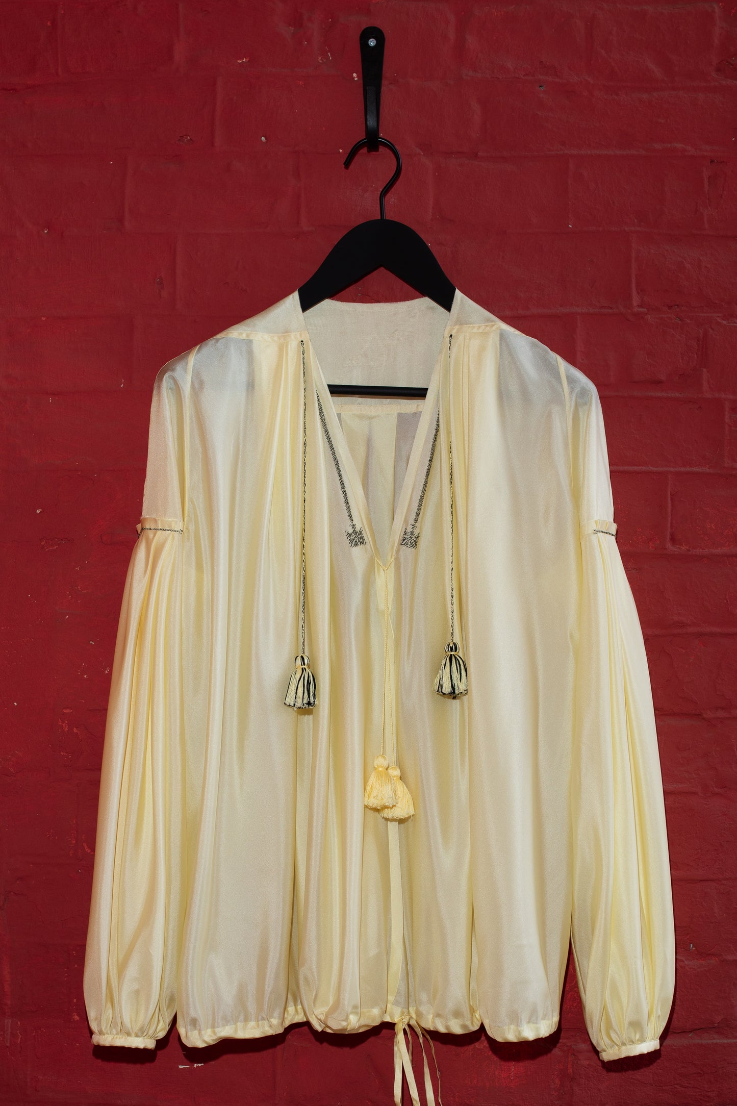 NIGHTWATCHING PALE YELLOW SHIRT