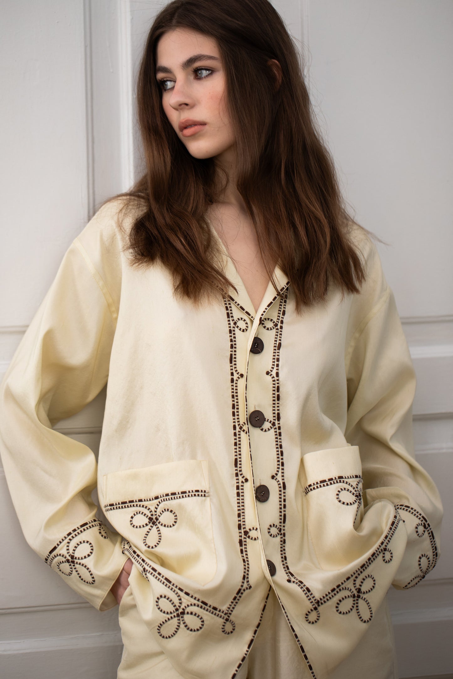 Піжама жовта "Хендрікс" сорочка