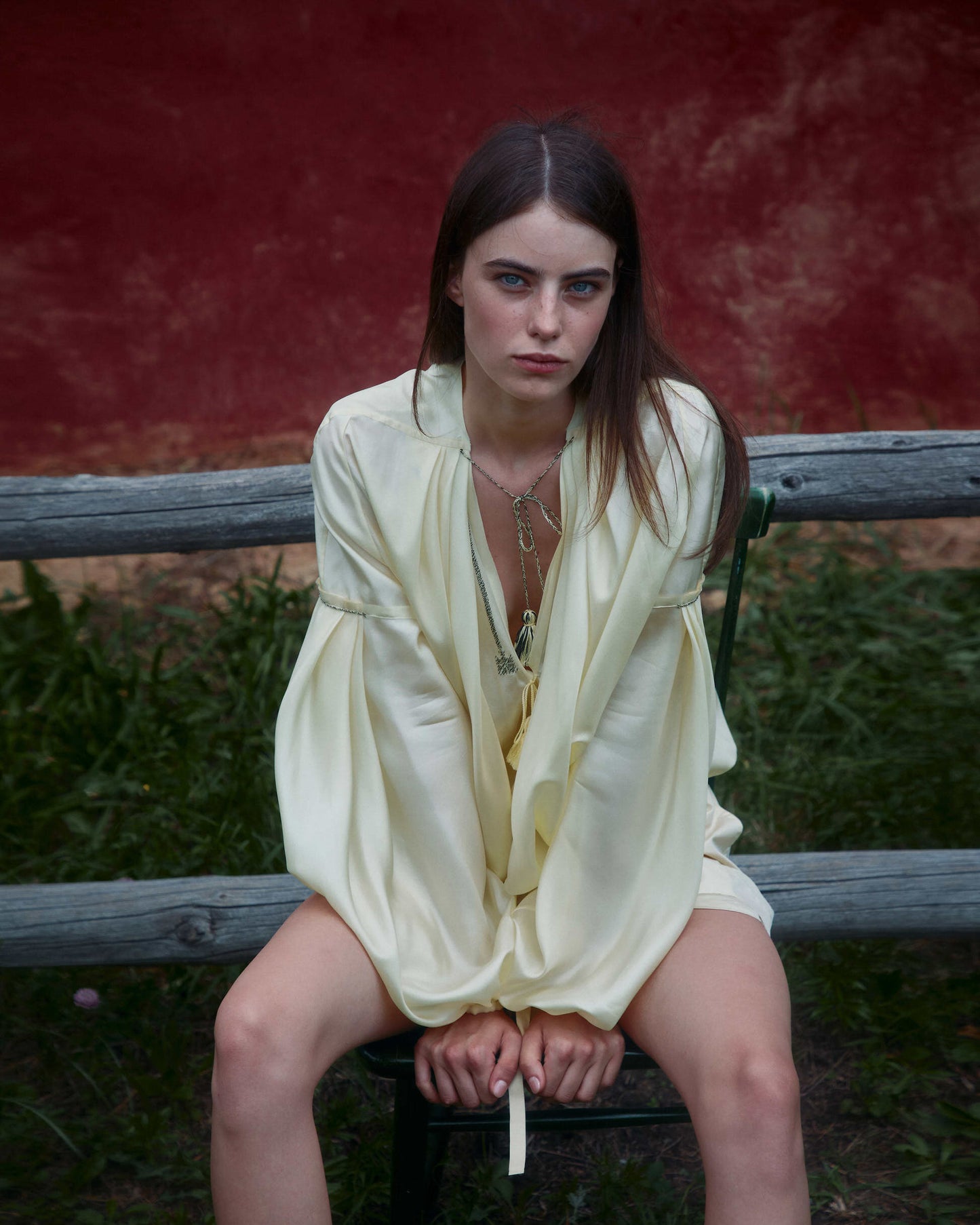 NIGHTWATCHING PALE YELLOW SHIRT