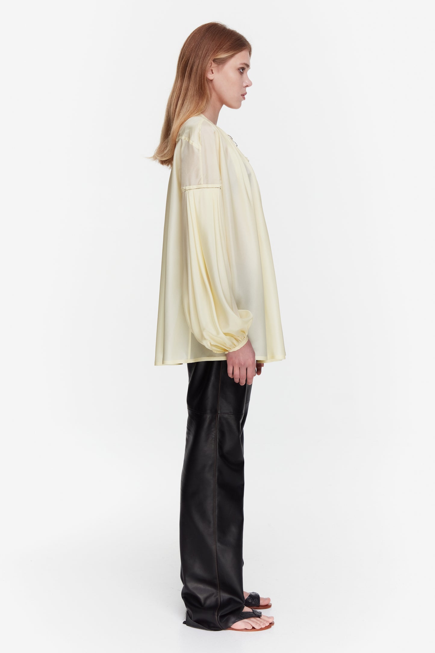 NIGHTWATCHING PALE YELLOW SHIRT