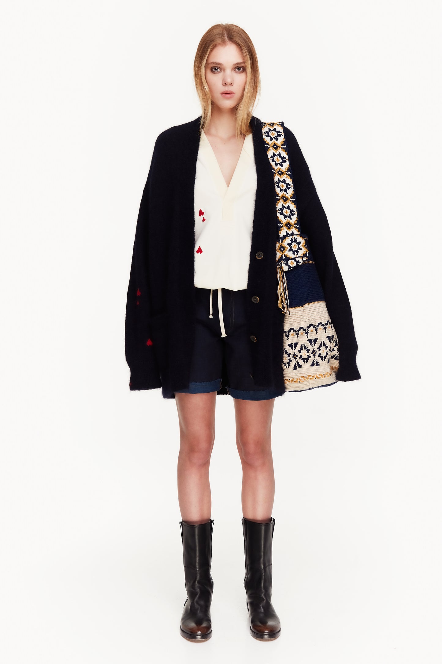 КАРДИГАН З СЕРЦЯМИ