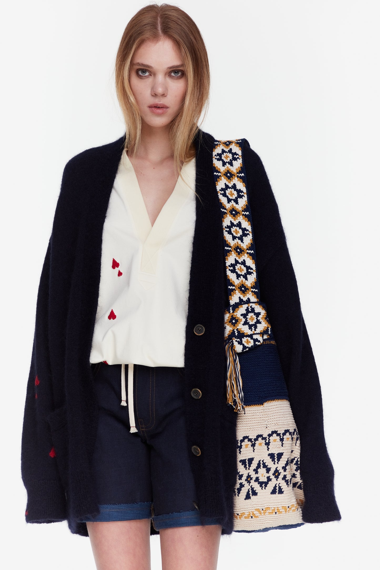 КАРДИГАН З СЕРЦЯМИ