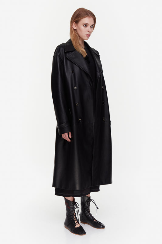 ШКІРЯНИЙ ТРЕНЧ